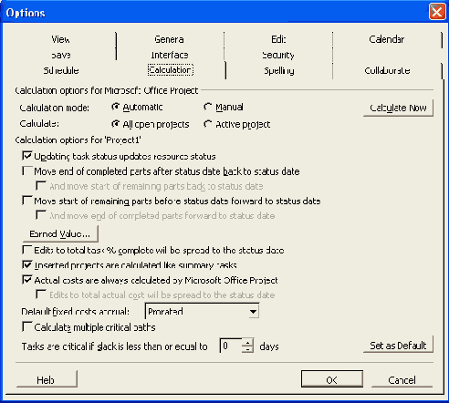Microsoft Project 2003  
