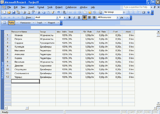 Microsoft Project 2003  
