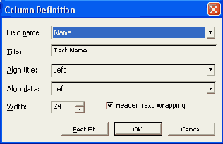 Microsoft Project 2003  
