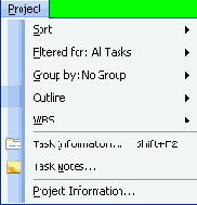Microsoft Project 2003  
