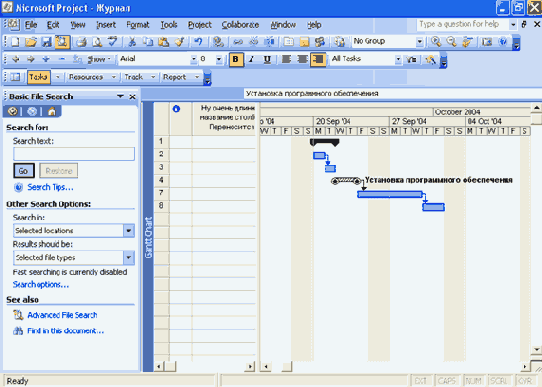 Microsoft Project 2003  
