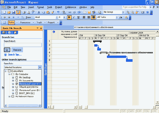 Microsoft Project 2003  
