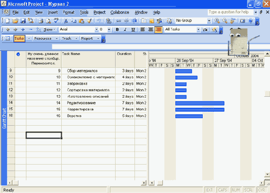 Microsoft Project 2003  
