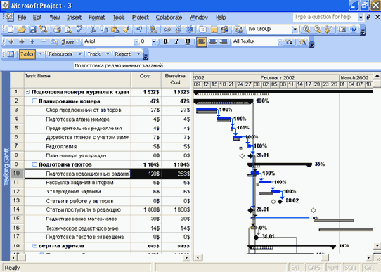 Microsoft Project 2003  
