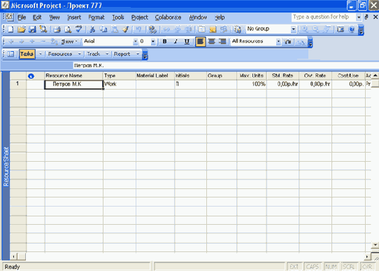 Microsoft Project 2003  

