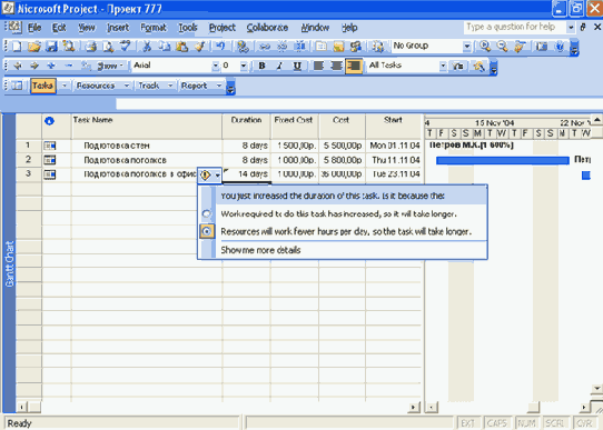 Microsoft Project 2003  
