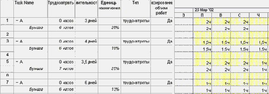 Microsoft Project - 
