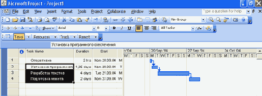 Microsoft Project