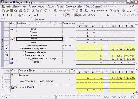 Microsoft Project - 