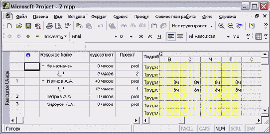 Microsoft Project - 