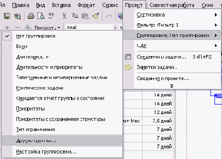 Microsoft Project - 
