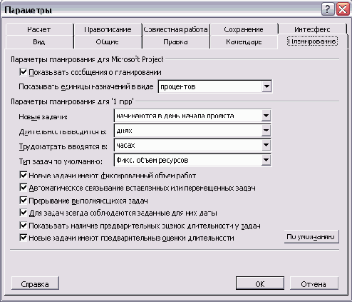 Microsoft Project - 
